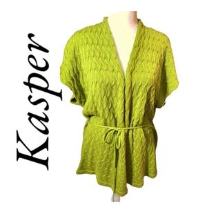 Kasper Sz XL Sweater Vest